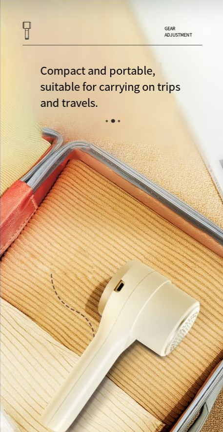 Portable Rechargeable Lint Remover