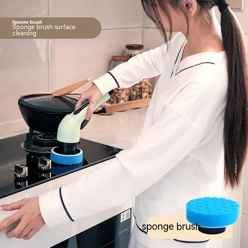 Dual Brush Corner Scrubber