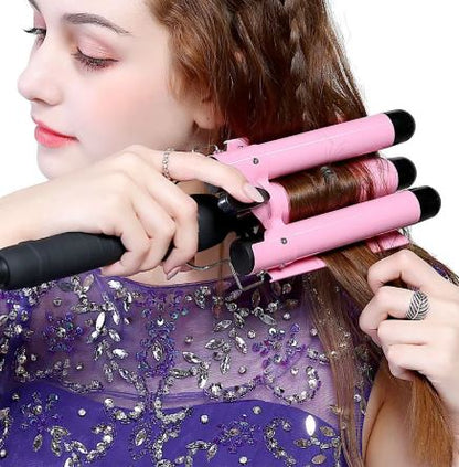 Triple Barrel Ceramic Curler