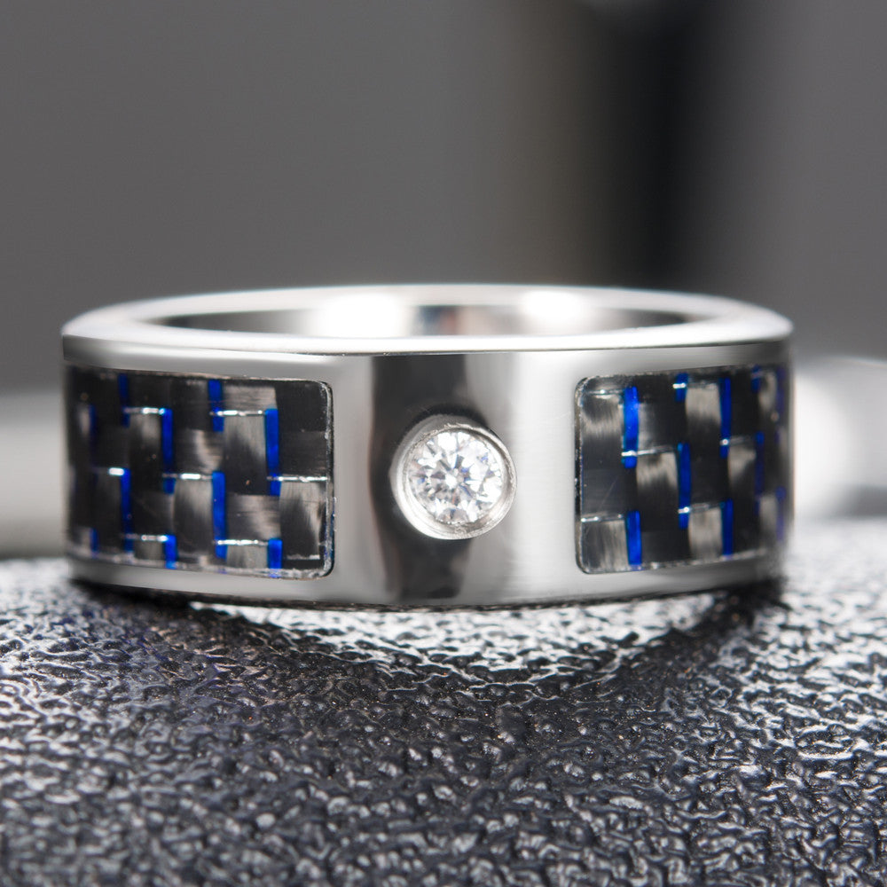 Titanium NFC Smart Ring