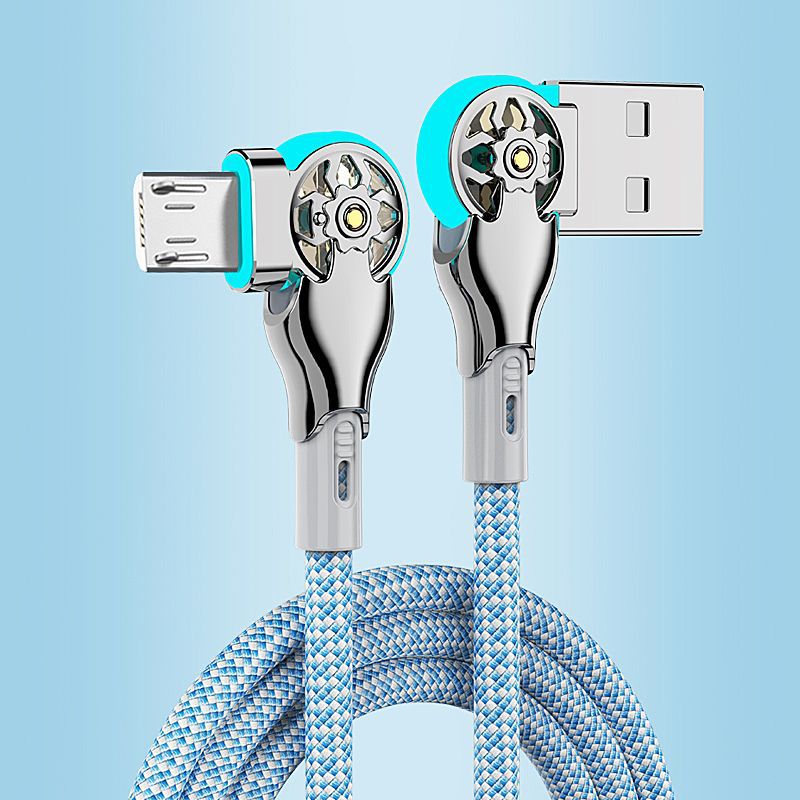 65W Braided Swivel Cable