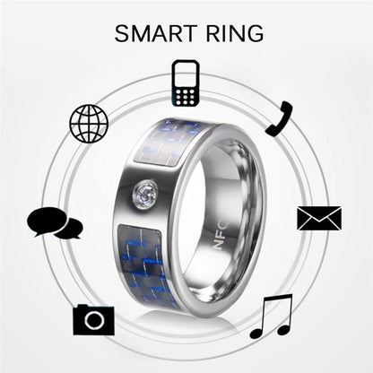 Titanium NFC Smart Ring