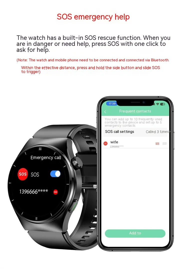 F320 Health Call Smartwatch