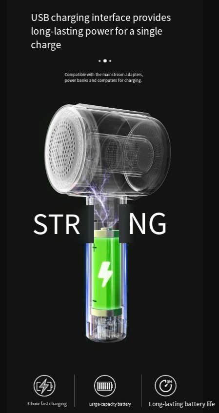 Portable Rechargeable Lint Remover
